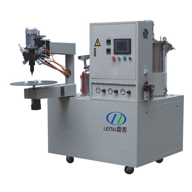 A B Two Compounds Filter End Cap Gluing Machine - Image 1