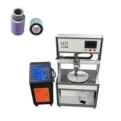End cap injection hot melt glue machine