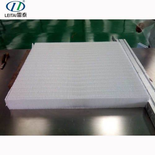 High Temperature Resistance HEPA Air Filter Pleating Machine with Glass Fiber Line Replace the Gluing Line,