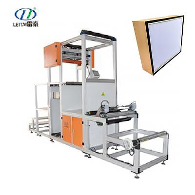 Hepa Air Filter Cell Type Pleating Machine