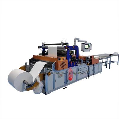 Hepa filter Mini pleating machine 