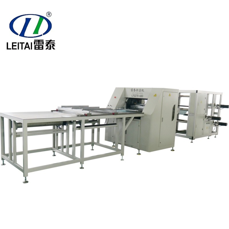 Three layer hydraulic filter cartridge folding production line - Image 1