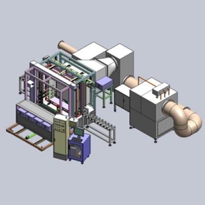 Ultra/HEPA Air Filter Test Bench  EN1822 MPPS